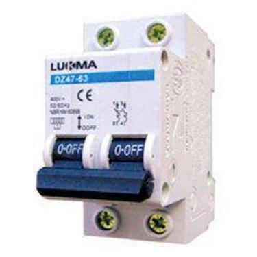 Imagem de Disjuntor bipolar curva c 63a - LUKMA