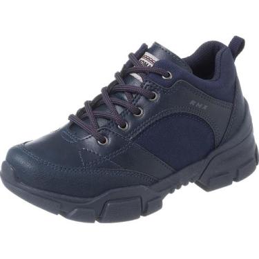Imagem de Bota Coturno Infantil Masculina Menino 6504-002 - REDMAX, Marinho, 33,