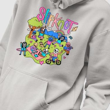 Imagem de Blusa Moletom Genuine Grit Masculino Estampado Algodão 30.1 Slipknot, 