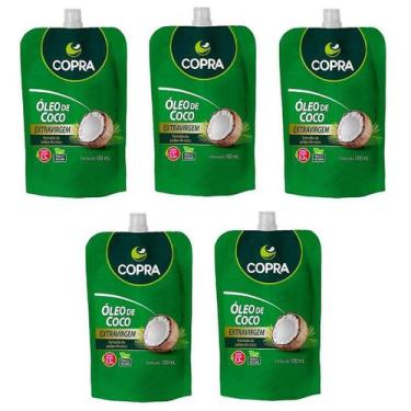 Imagem de Kit 5uni Óleo de Coco Extravirgem 100ml pouch - Copra