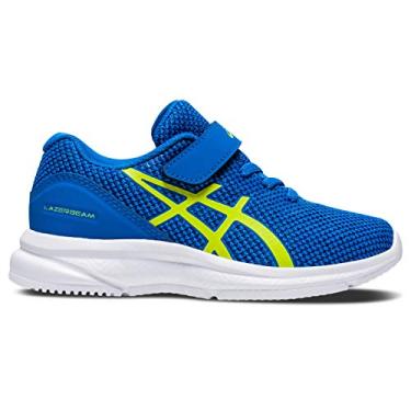 Imagem de ASICS Tênis infantil unissex Lazerbeam Mb Track Shoe, elétrico/amarelo neon azul, 11 Little Kid
