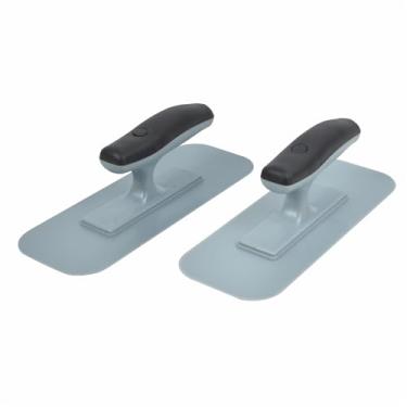 Imagem de Nichiyo Kit de espátula de plástico, 2 peças, espátula de plástico leve com acabamento redondo, adequado para paredes de raspagem, reboco e pintura (D1147TZ-1)