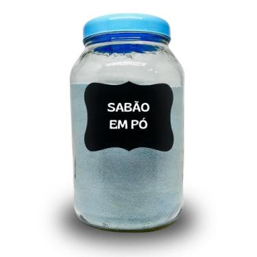 Imagem de Dispenser De 3 Litros Para Armazenar Sabão Em Pó Ou Tira Mancha Em Pó.