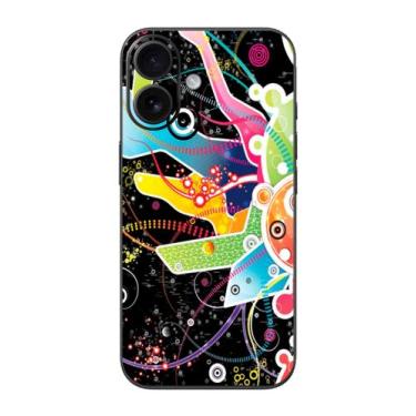 Imagem de Capa Adesivo Skin058 Verso Para Apple iPhone 16 - KawaSkin