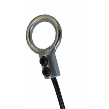 Imagem de Kit 5 Terminais Para Cabo De Aço Academia Reparo Musculação - KL Maste
