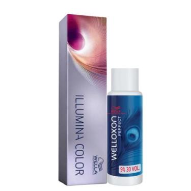 Imagem de Wella Illumina Color 1x 9/ Louro Ultraclaro + 1 Ox. 30v, UNICA