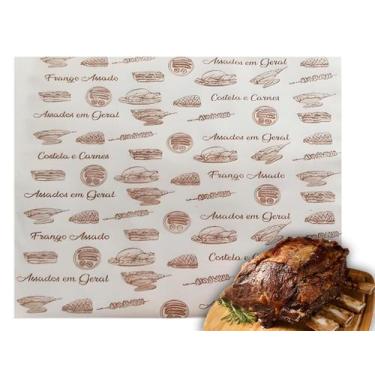 Imagem de Papel para assar costela acoplado gourmet 75x60 5kg - Mamedes papéis