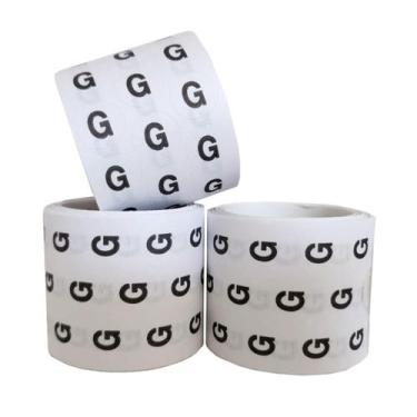 Imagem de Etiqueta Adesiva Tamanho Identificação Roupa Rolo Com 1000 unidades Co