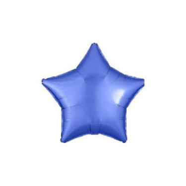 Imagem de Balão Metalizado 18 Estrela Azul - Ponto das Festas
