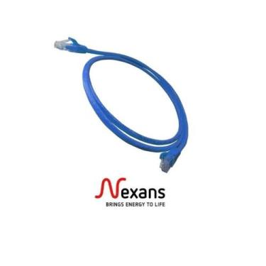 Imagem de Patch Cord Cat5e Nexans Essential 2,50 Metros Utp 4p Azul