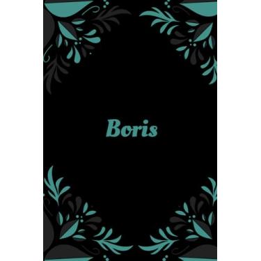 Imagem de Boris: Vorname auf dem Cover, Schönes Tagebuch Geschenk zum Geburtstag für Boris