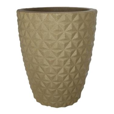 Imagem de Vaso De Planta Polietileno Alt 40cm Redondo Jardim Varanda - Flores Im