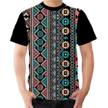 Imagem de Camiseta Camisa Ads  Estampa Africana Malha Africana Colorida 8 - Fabr