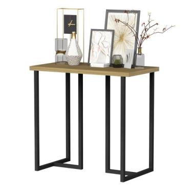 Imagem de Aparador Para Hall de Entrada Fotos Decoração e Bebida Mali 76cm Estil