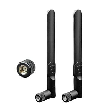 Imagem de Rydocyee Antena WiFi de banda dupla Bluetooth para PC – Pacote com 2