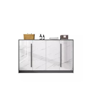 Imagem de LICONG-2019 Armário de janela de varanda armário de armazenamento de varanda armário de armazenamento doméstico grande capacidade armário de sapatos do chão ao teto armário variado armário de