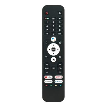 Imagem de Controle remoto de substituição de voz HTR-U31 compatível com Haier 4K Android TV H65K66UG H50K800UX H43K800FX C32K6G H43K800UX H55P7UX H43K66UG H32K800X H65P7UX H50P7UX 7UX H5 0K66UG Plus H43K66UG
