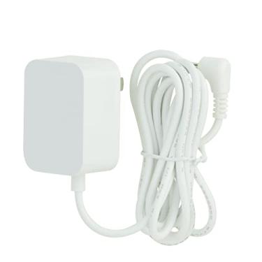 Imagem de LEFXMOPHY Cabo de Alimentação Sm24Rx, Substituição do Adaptador Ca Aw007Wr-0500070Uv para Carregador de Câmera de Monitor de Bebê Anmeate Sm935E / Sm24Rx / Sm24Tx Sm24 (Branco)