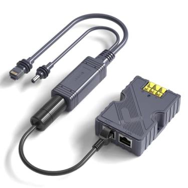 Imagem de Starlink Mini PoE Splitter – Kit de energia SURVADV Starlink Mini 12V, 150W DC 48V/3A Entrada GigE Passiva e Proteção ESD com kit de conversão Starlink, RJ45 e divisor adaptador DC para Mini Starlink
