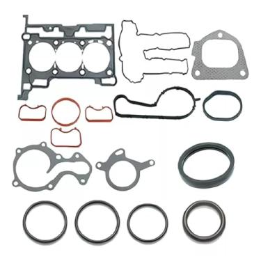 Imagem de Junta Superior Motor sem Retentor Jogo Cabeçote Fibra 79819Flex, Preto/Prata, Sabo