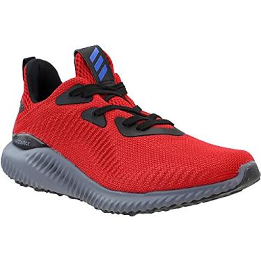 Imagem de adidas Tênis de corrida feminino Alphabounce, escarlate/azul/preto, 4.5