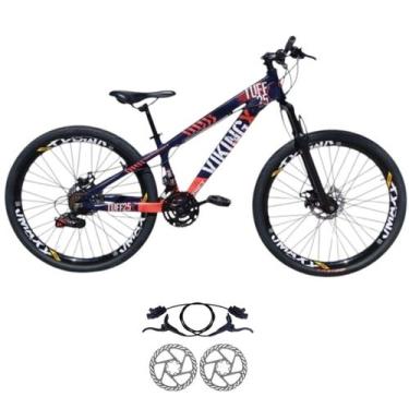 Imagem de Bicicleta Aro 26 Vikingx Tuff 25 Aluminio 21 Velocidades Freio Hidraul
