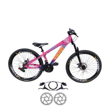 Imagem de Bicicleta Aro 26 Vikingx Tuff 25 Aluminio 21 Velocidades Freio Hidraul