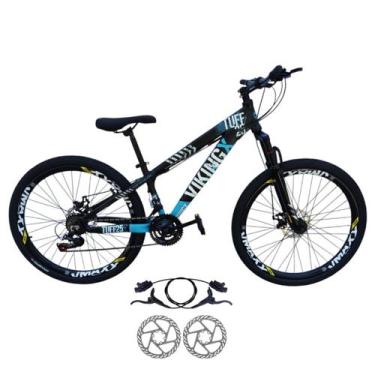 Imagem de Bicicleta Aro 26 Vikingx Tuff 25 Aluminio 21 Velocidades Freio Hidraul