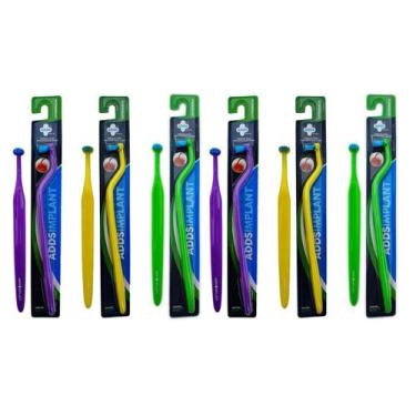 Imagem de Kit c/6 unid. Escova Protocolo Implante Extramacia ADDS c/6 Unid Cerca