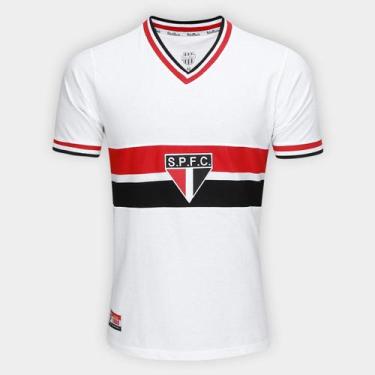 Imagem de Camiseta São Paulo RetrôMania 1969 Masculina, Branco, G