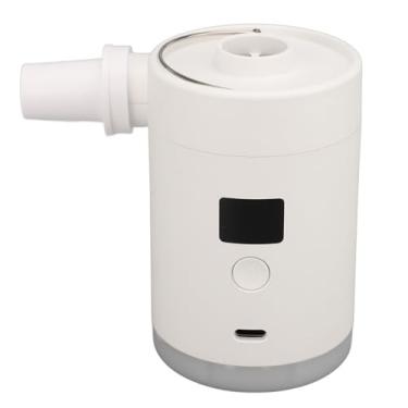 Imagem de Bomba de Ar Portátil para Infláveis, Mini Bomba de Colchão de Ar Com Luz de Tela LED Luz para Colchão, Bombas de Deflator de Inflador Elétrico Recarregáveis ​​para Viagem Ao Ar