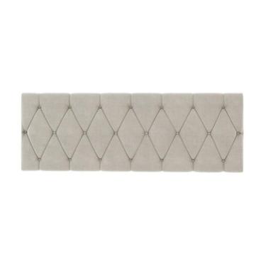 Imagem de Cabeceira Leticia p/ Cama Box King 1,95 - CF Distribuidora, Bege