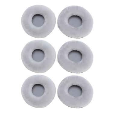 Imagem de 3 Pares de 65 Mm/2.6in Reposição de Veludo Evido de Veludo Almofadas de Orelha para Ath-fc700 Fc707, Sj11 Sj1, 200av, Pc151, Dj1200 Dj1210, Dr-bt101, Shl9600 (Preto)