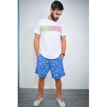Imagem de Bermuda jeans curta claro estampado - Ricota Jeans, 38
