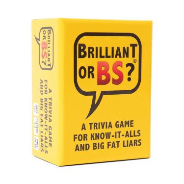 Imagem de Trivia Game Brilliant ou BS? para 2 a 6 jogadores com mais de 14 anos