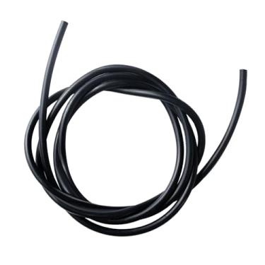 Imagem de Luoyer Tubo de borracha de substituição durável para arco e flecha de 1,8 m para arco composto acessórios de tiro com arco preto