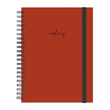 Imagem de Caderno Universitário Plus Solid Colors Vermelho 12 Matérias