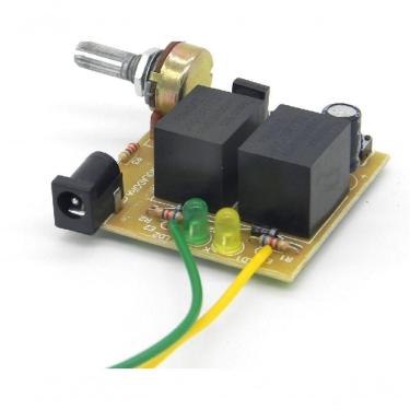 Imagem de Kit Controlador De Motor E Velocidade 12v 1a