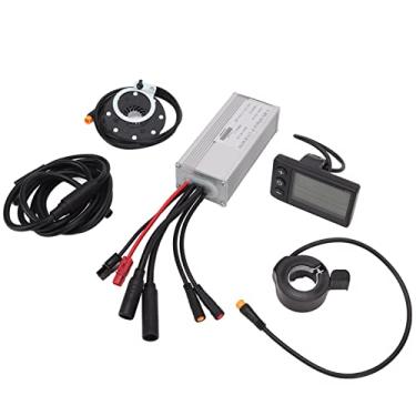 Imagem de CHICIRIS Kit modificado de bicicleta kit de conversão de bicicleta elétrica com boa dissipação de calor, multifuncional para motor de 500 W