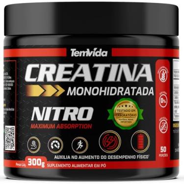 Imagem de Creatina Monohidratada Nitro Máxima absorção 300g Tem Vida