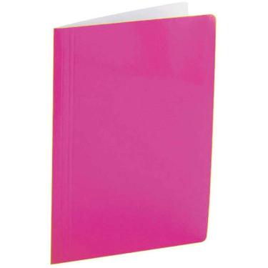Imagem de Pasta Grampo Trilho Papel Oficio Rosa 20 Unidades