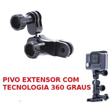 Imagem de Suporte Giratório Pivot Com Rotação 360 em alumínio para Câmera GoPro 