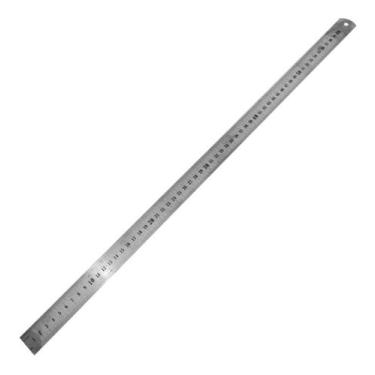 Imagem de Régua 60cm Aço Inox Escolar Escritório Casa Estudos. - Evolvere, Profi