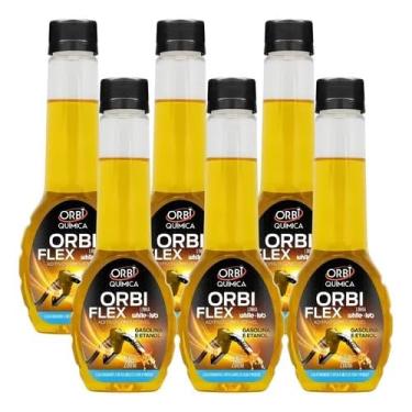 Imagem de KIT 6 ADITIVOS PARA COMBUSTIVEL PARA VEICULOS FLEX, GASOLINA, ALCOOL, ETANOL, LIMPA SISTEMA INJECAO E CAMARA COMBUSTAO, AUMENTA A OCTANAGEM, REDUZ CONSUMO E A EMISSAO DE POLUENTES 200ML