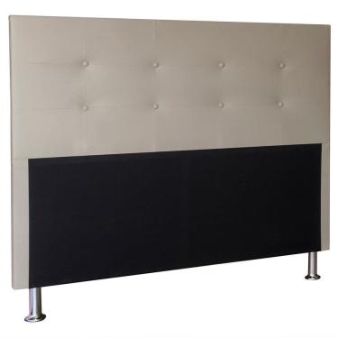 Imagem de Cabeceira Berlim 1,60 Cm Cama Box Casal Suede Bege