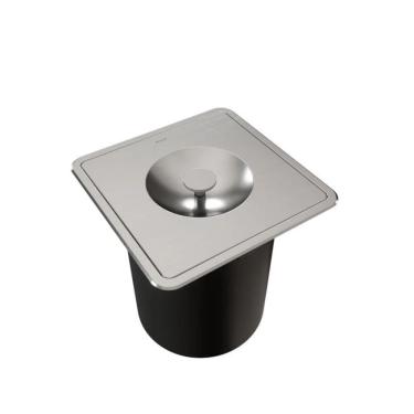 Imagem de Lixeira De Embutir Quadrada 6l Docol