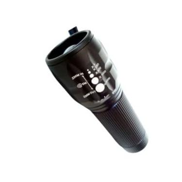 Imagem de Lanterna Militar Tática CM36 – 200 Lúmens com 1 LED de Alto Brilho, Resistente à Água e Impactos – Ideal para Camping, Pesca e Segurança