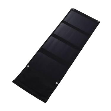 Imagem de Painel Solar Dobrável, Mala Solar Portátil Leve, 40W 5V Carregamento Rápido USB e Monocristalino de Silício Monocristalino Tipo Carregador Dobrável de Impermeabilização para