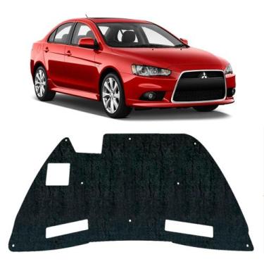 Imagem de Forro Capo Mitsubishi Lancer 2012 a 2019 Revestimento Manta Autocolant