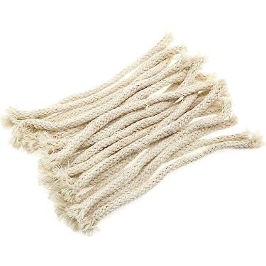 Imagem de AYLIFU -Pavios Redondos De Algodão 1/4" Para Lâmpadas Óleo, Pavio Lâmpada Álcool 15 Cm, Suprimentos Experimentos Químicos, Equipamentos Ensino, Materiais Físicos Faça Você Mesmo - 20 Peças